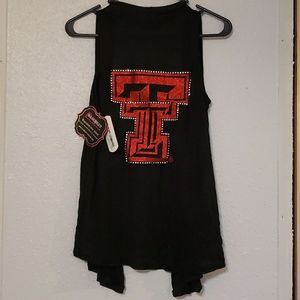 Women's Black Texas Tech Vest